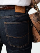 Vaqueros Eclipse - Vaqueros bootcut de talle bajo.