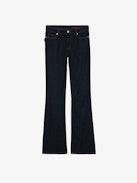 Vaqueros Eclipse - Vaqueros bootcut de talle bajo.