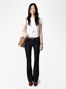 Eclipse Jeans - Low-rise bootcut jeans.