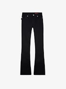 Eclipse Jeans - Low-rise bootcut jeans.
