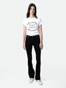 Eclipse Jeans - Low-rise bootcut jeans.