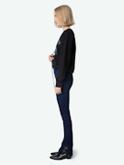 Jett Skinny Jeans - Women's dark wash skinny jeans