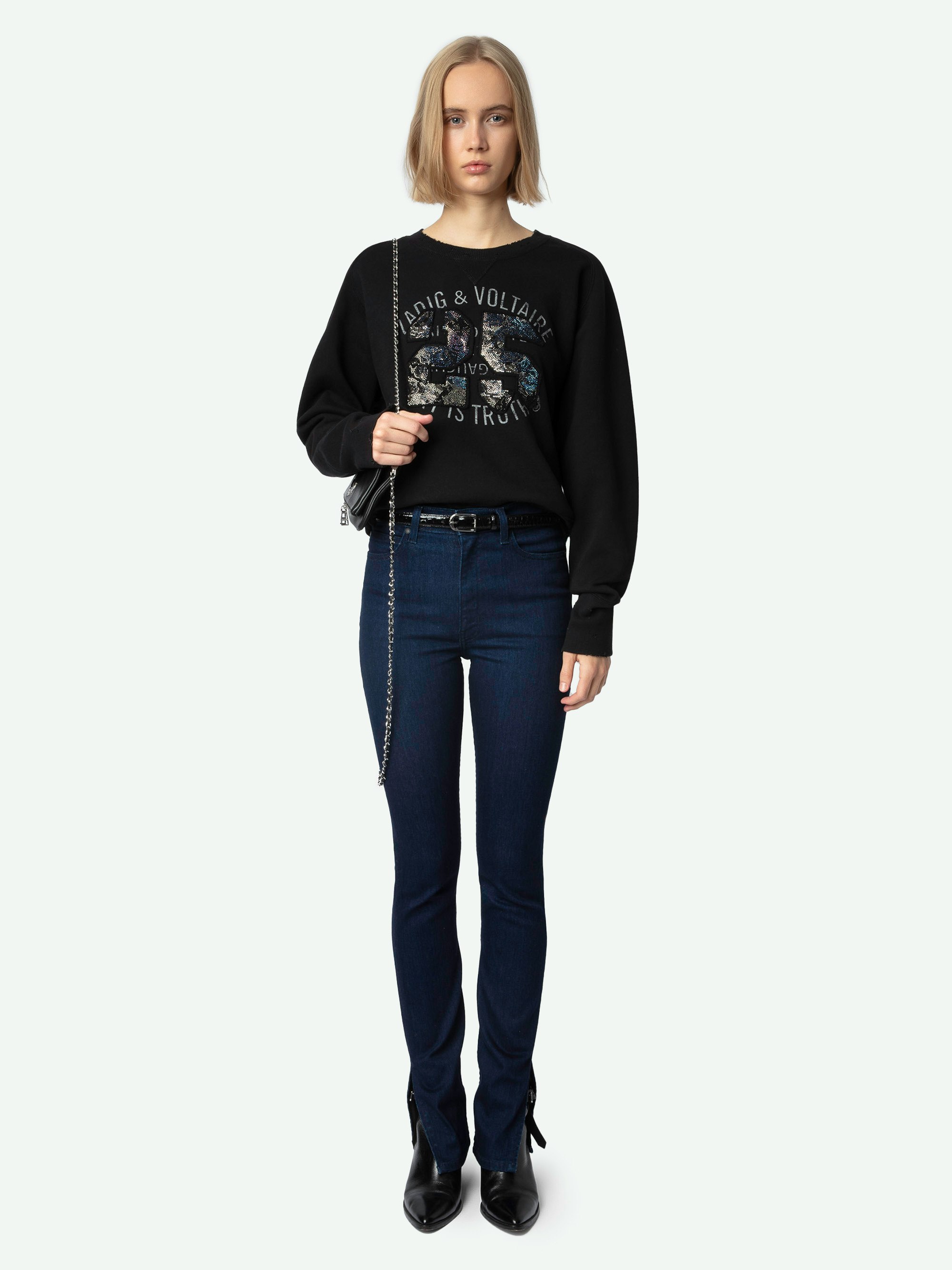 Jett Skinny Jeans - Women's dark wash skinny jeans