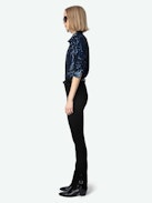 Jett Skinny Jeans - Women's black skinny jeans.