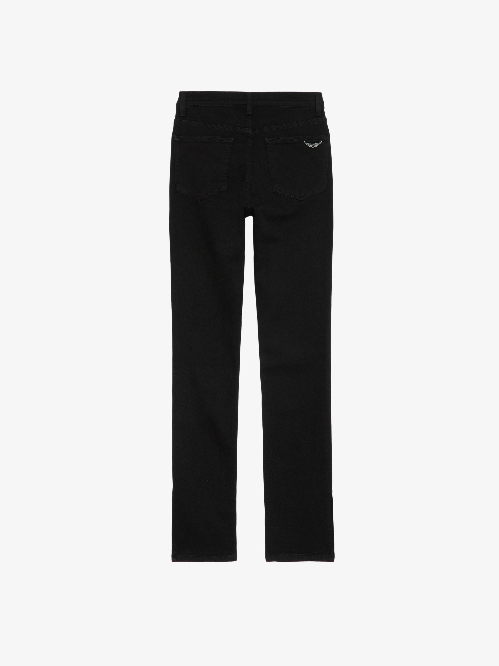 パンツ AVANDRESS Art Leather Thin Bootscut Pants BLACK Math Club Faux Leather Women's Pants - Black | Levi's® US