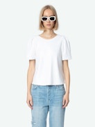 Stevie Ripped 90's Jeans - Women's straight leg light wash jeans.