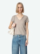 Whitney Wide Leg Jeans - Women's wide leg medium wash jeans.