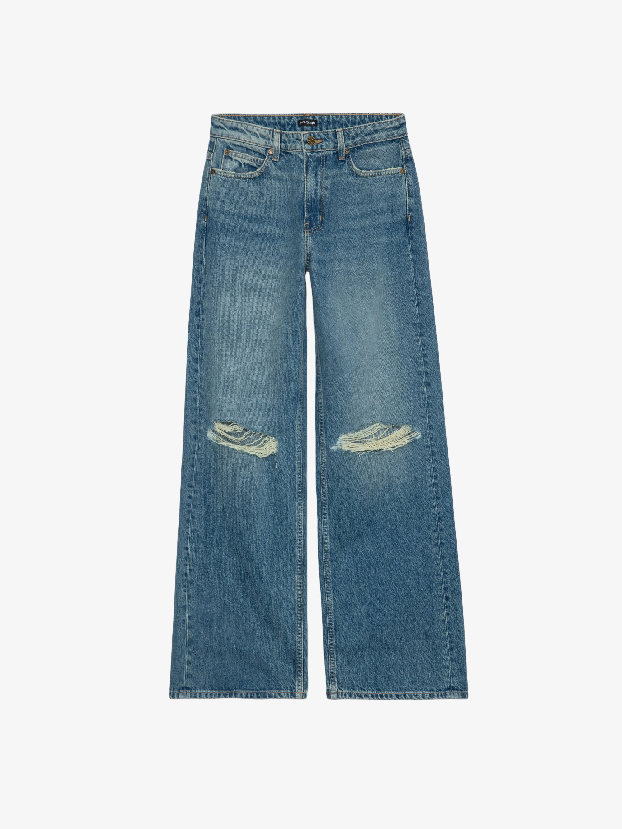Evy Jeans jeans grey women | Zadig&Voltaire