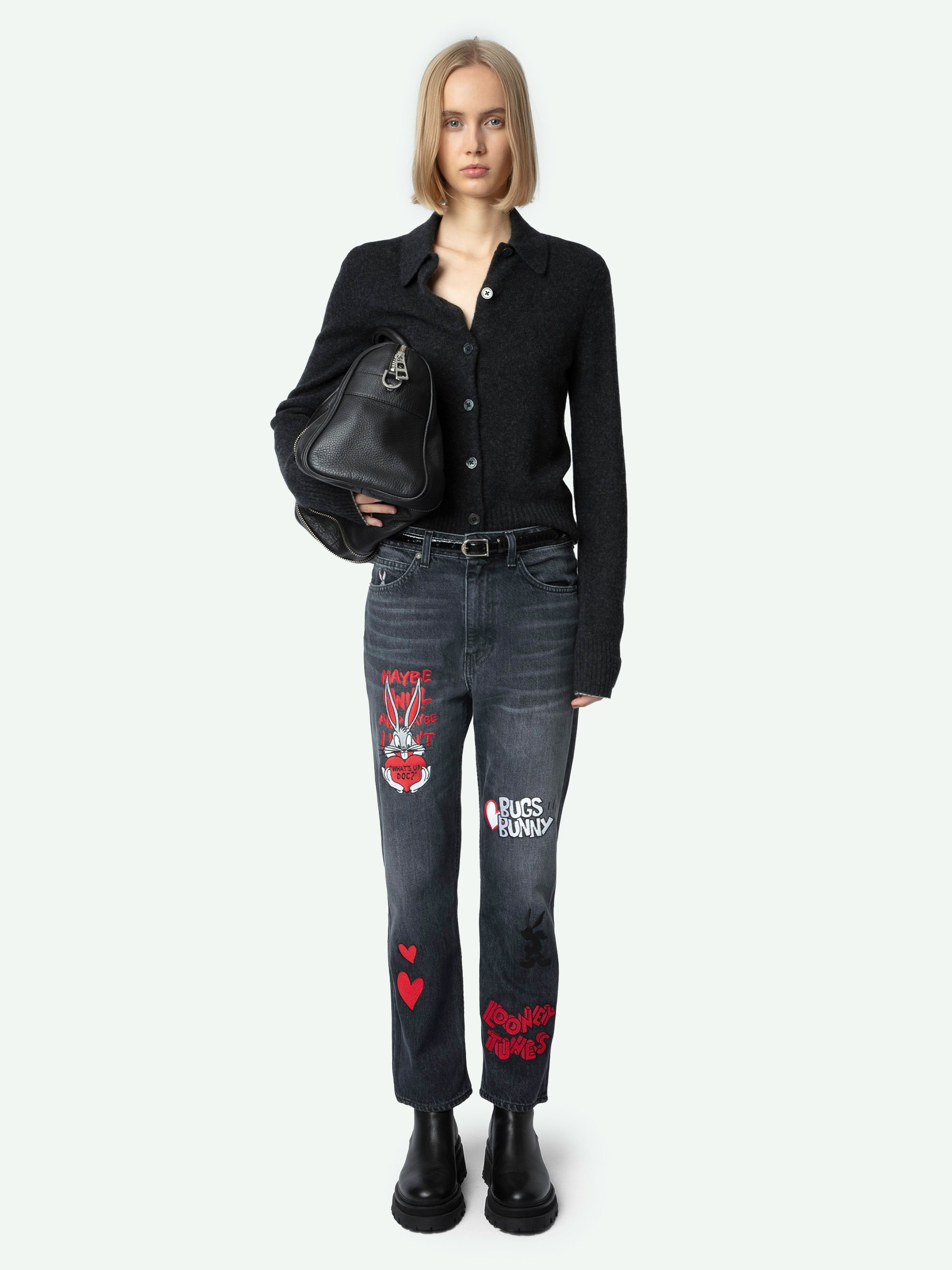 ご自宅用限定お買い得品 Jeans Patti jeans Zadig&Voltaire | women black パンツ