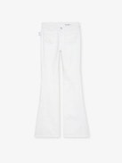 Ecume Jeans - Mid-rise bootcut jeans with braided pocket and raglan details.