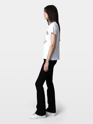 Eclipse Jeans - Low-rise bootcut jeans.