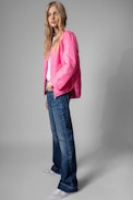 Parka Kan - Parka di media lunghezza in cotone color kaki, donna