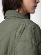 Kayak Jacket - Khaki cotton twill jacket with pockets, overstitching and wings motif.