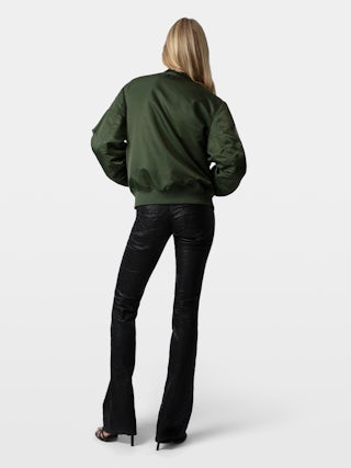 Jacket Bolid - Unisex jacket with zip fastening, pockets, and customisations by Humberto Cruz.