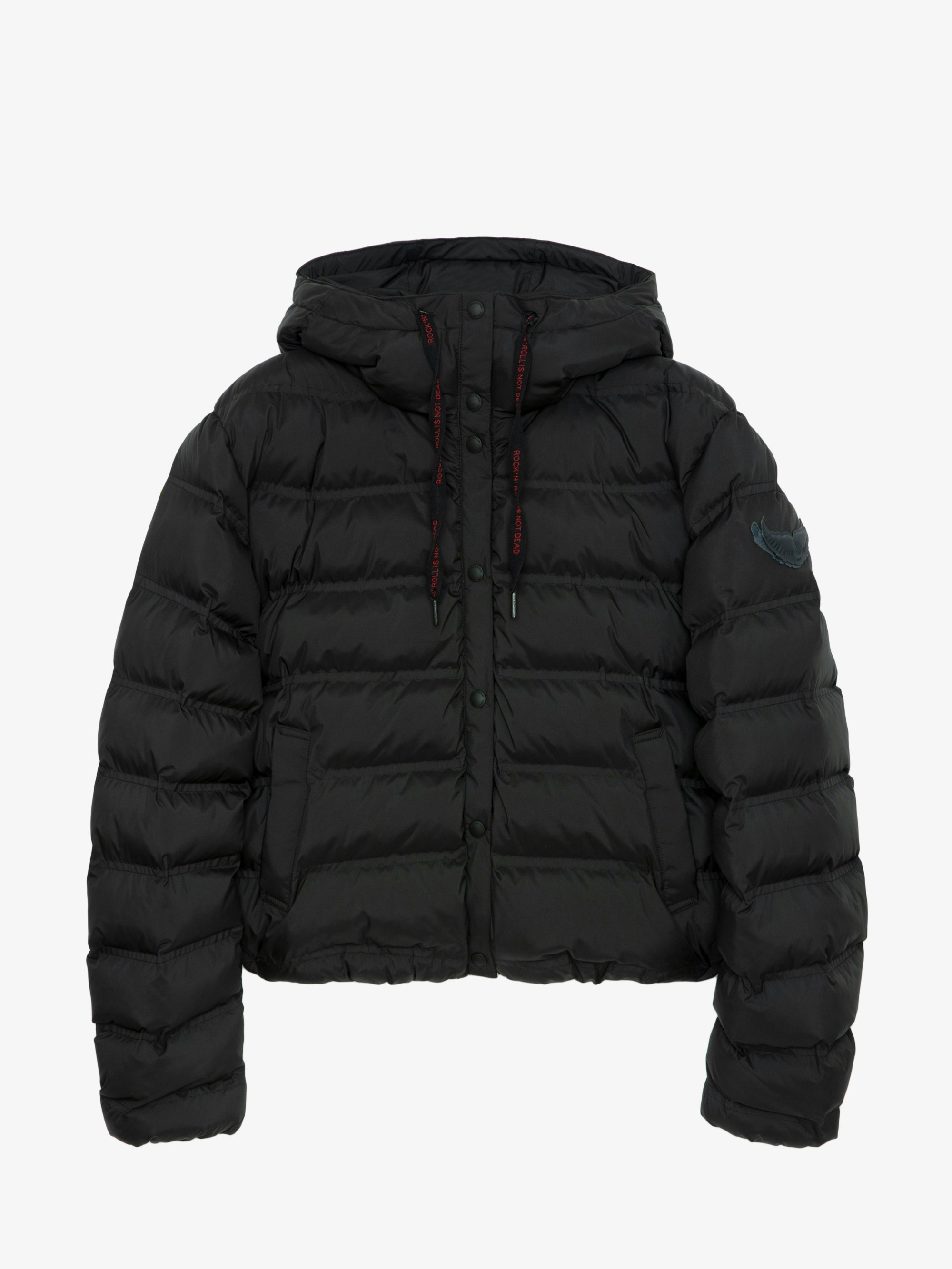 Veste Verys Cuir Froisse blazer noir femme Zadig Voltaire
