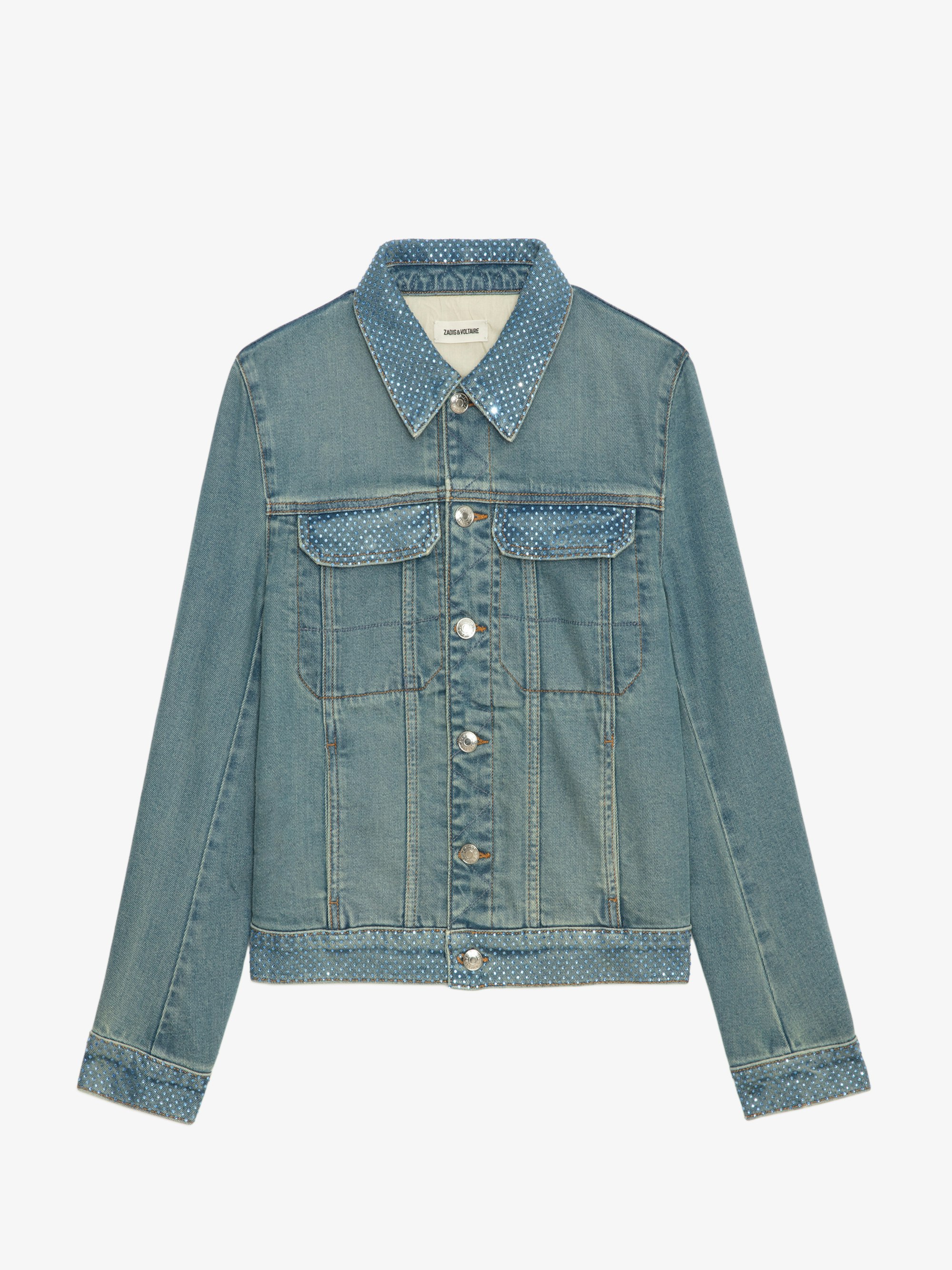 売れ筋がひ贈り物！ Kioka Zadig&Voltaire | women blue jacket Jacket Denim ジャケット・アウター
