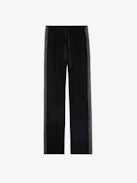 Pomy Pants - Women's black pants with glittery side bands