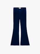 Prevy Samthose - Samthose mit ausgestelltem Bein und mittelhoher Taille.