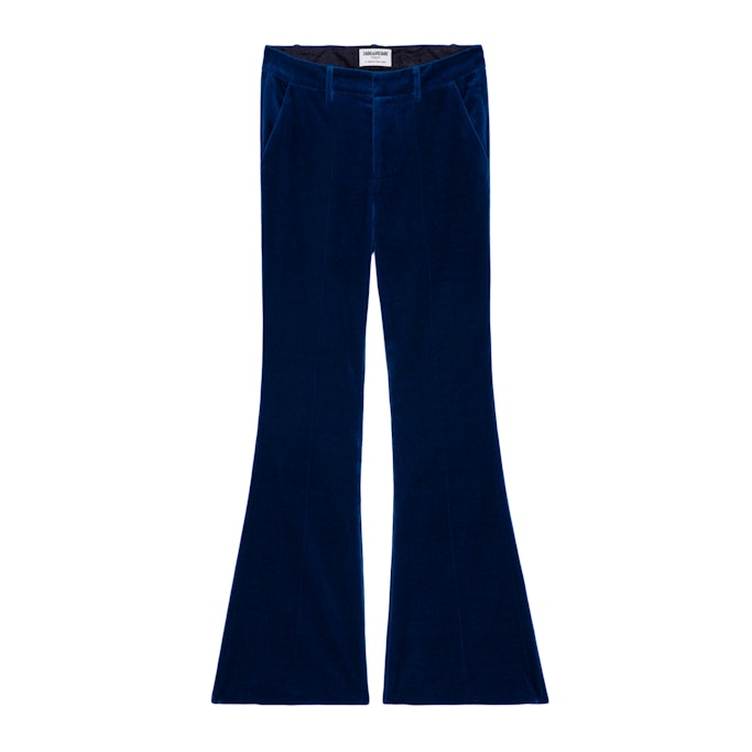 Zadig & Voltaire Prevy Velvet Trousers In Overseas
