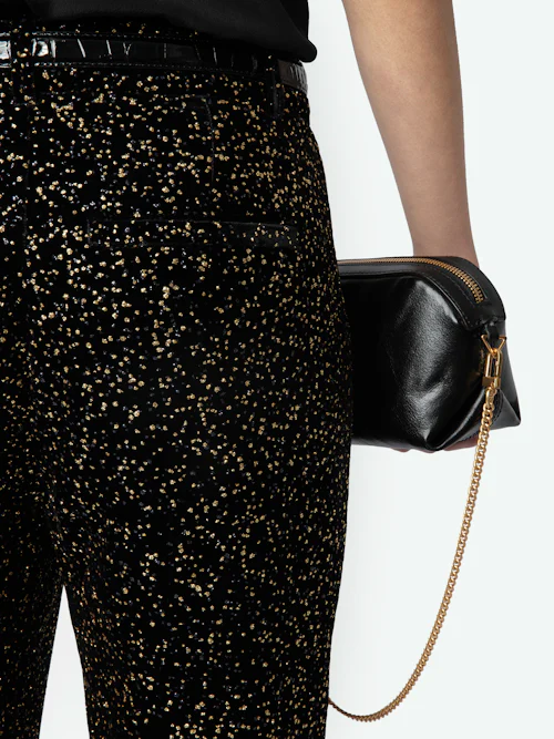 ZADIG & VOLTAIRE PINK VELVET SHORTS
