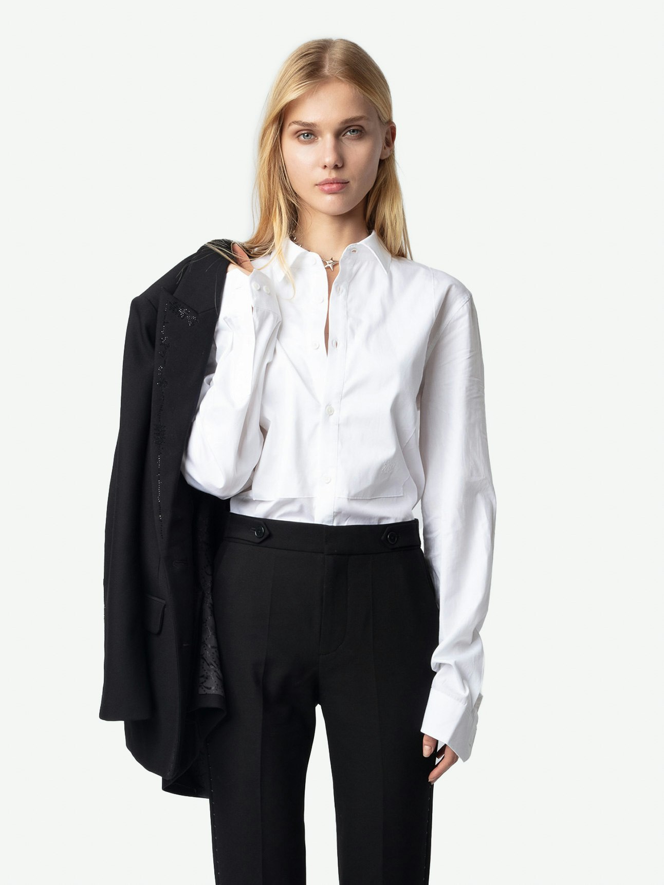 Panny Pants- Rhinestones Stripes | Zadig&Voltaire