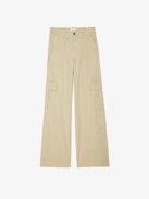 Parky Pants - Military-style pants in washed cotton with multiple pockets.