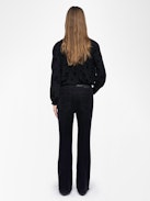 Evy Pants - Wide-leg corduroy pants.
