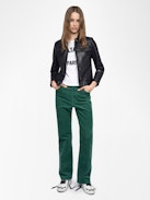 Hose Evy - Weite Hose aus Cord.