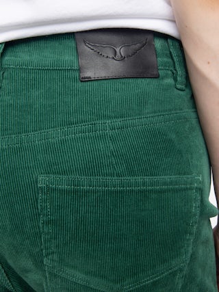 Hose Evy - Weite Hose aus Cord.