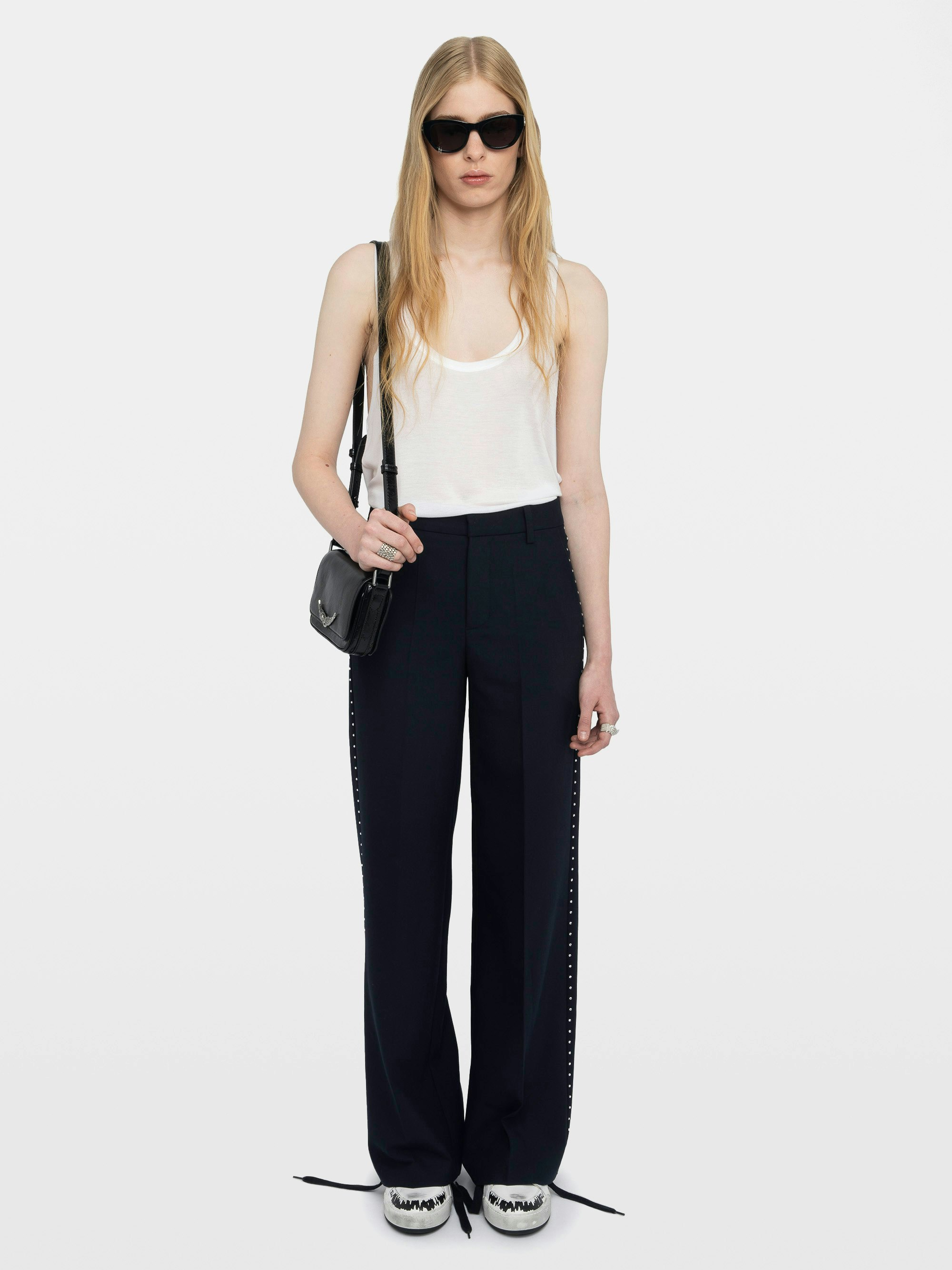 Panol Wide Ink Pants High Waist | Zadig&Voltaire