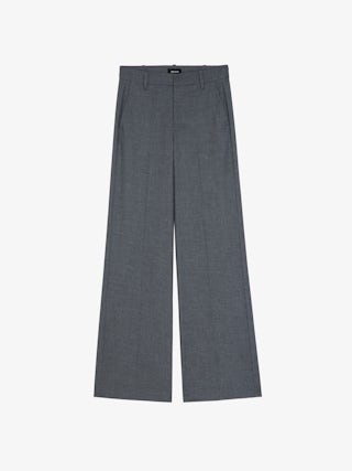 Panol Pants - Wide straight-cut tailored pants.