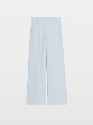 Pantalon Panol - Pantalon tailleur droit ample uni.