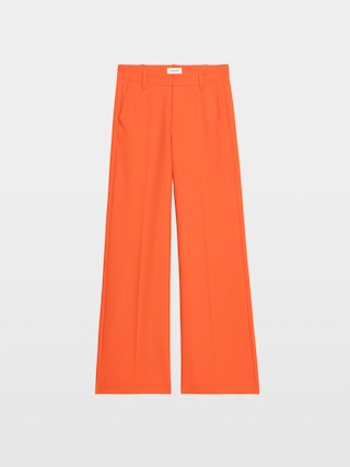 Panol Pants - Tailored pants with a relaxed straight leg in a solid color.
