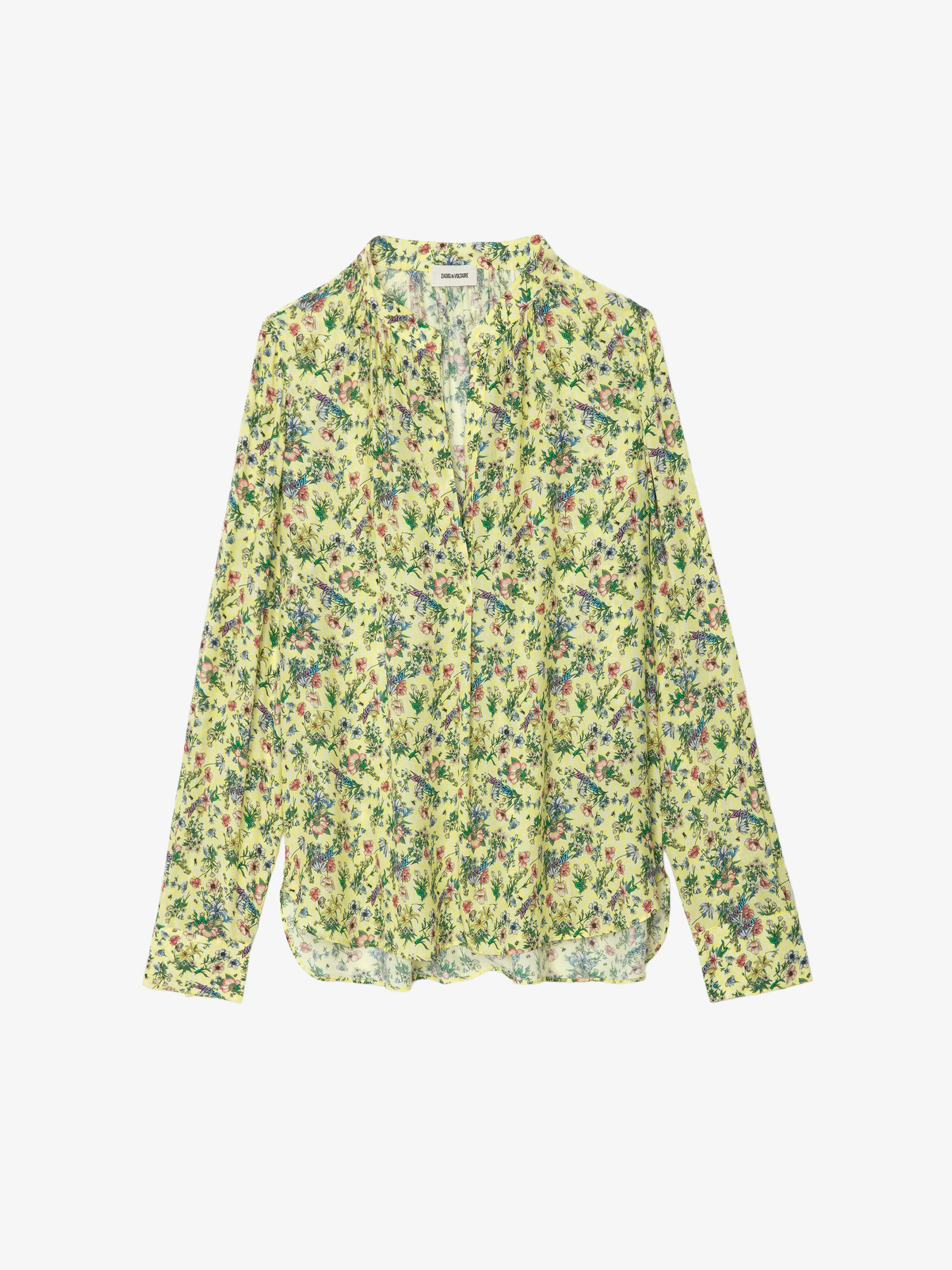 ZADIG&VOLTAIRE リバーシブルブルゾン レーヨン 花柄 イタリア製