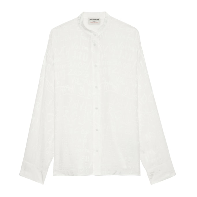 Chemise Truett 100% Soie - Taille S - Zadig & Voltaire - Modalova