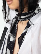 Blouse Troene - Blouse oversize en coton tomboy, manches longues.