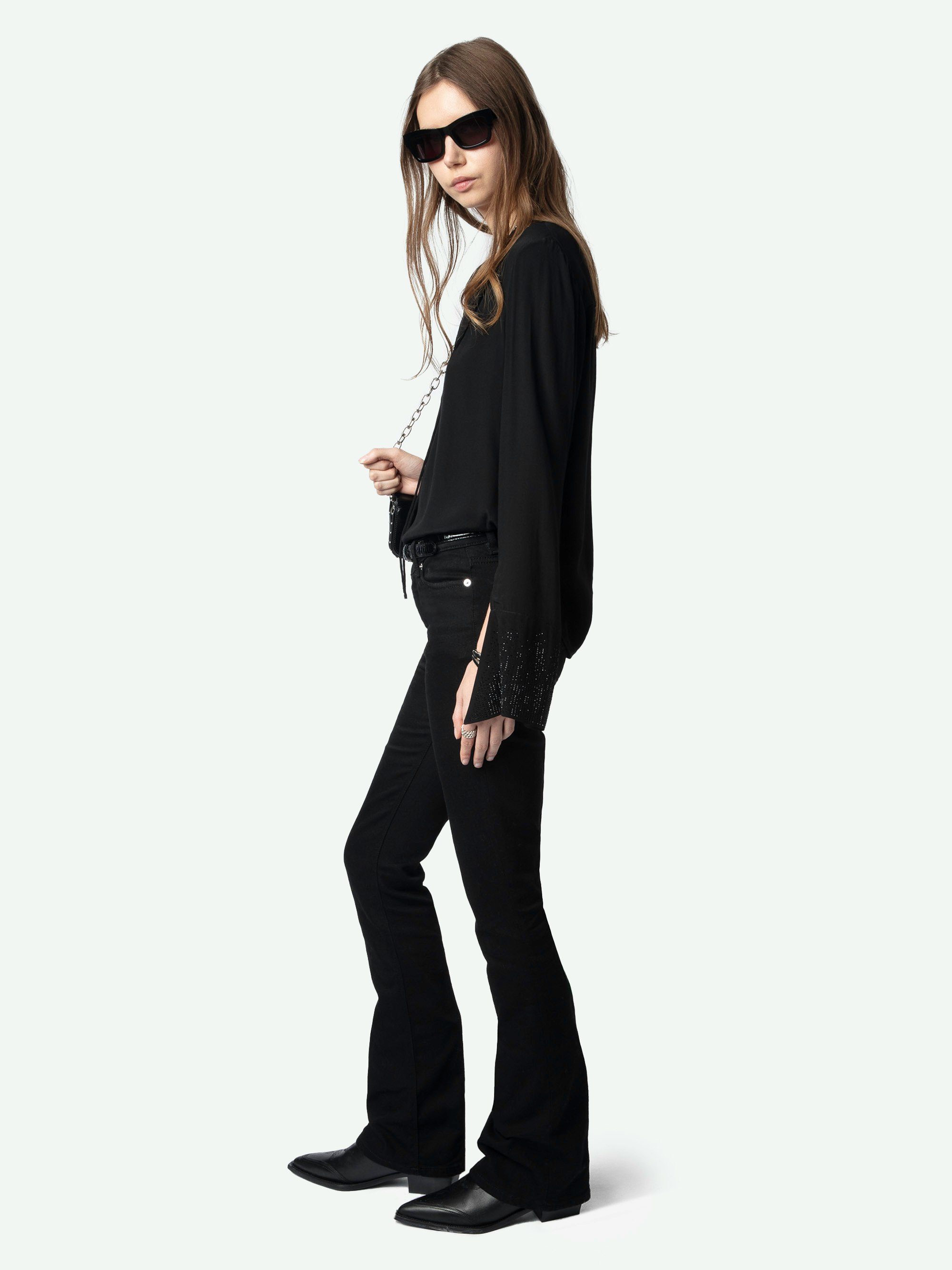 Elegant Black Taika Blouse | Zadig&Voltaire
