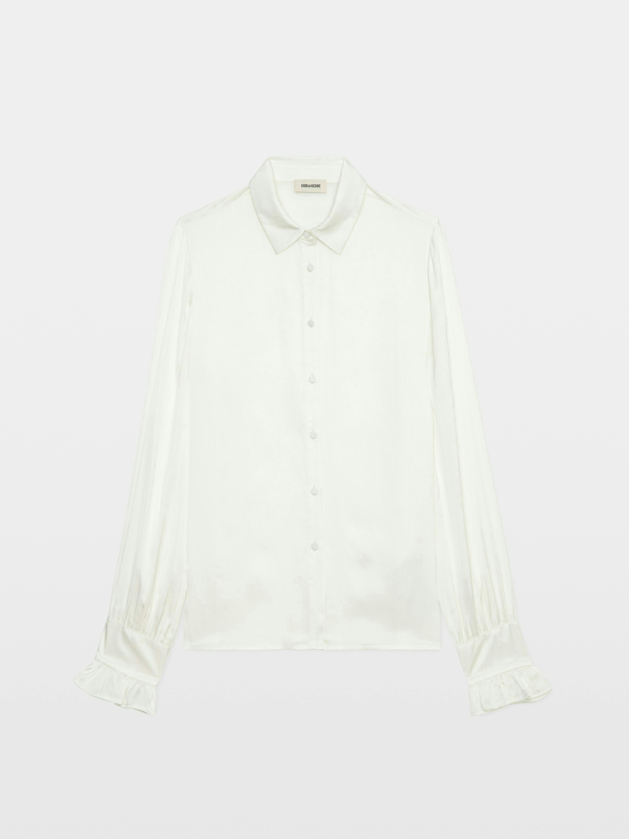 Troene Oversize Cotton Blouse White | Zadig&Voltaire