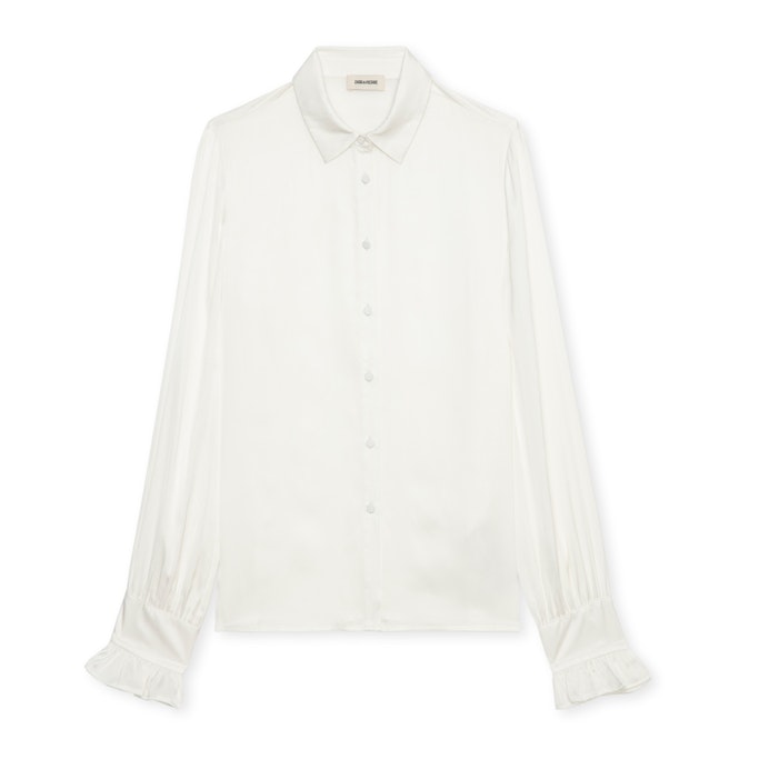 Chemise Thely Satin - Taille L - Zadig&Voltaire - Modalova
