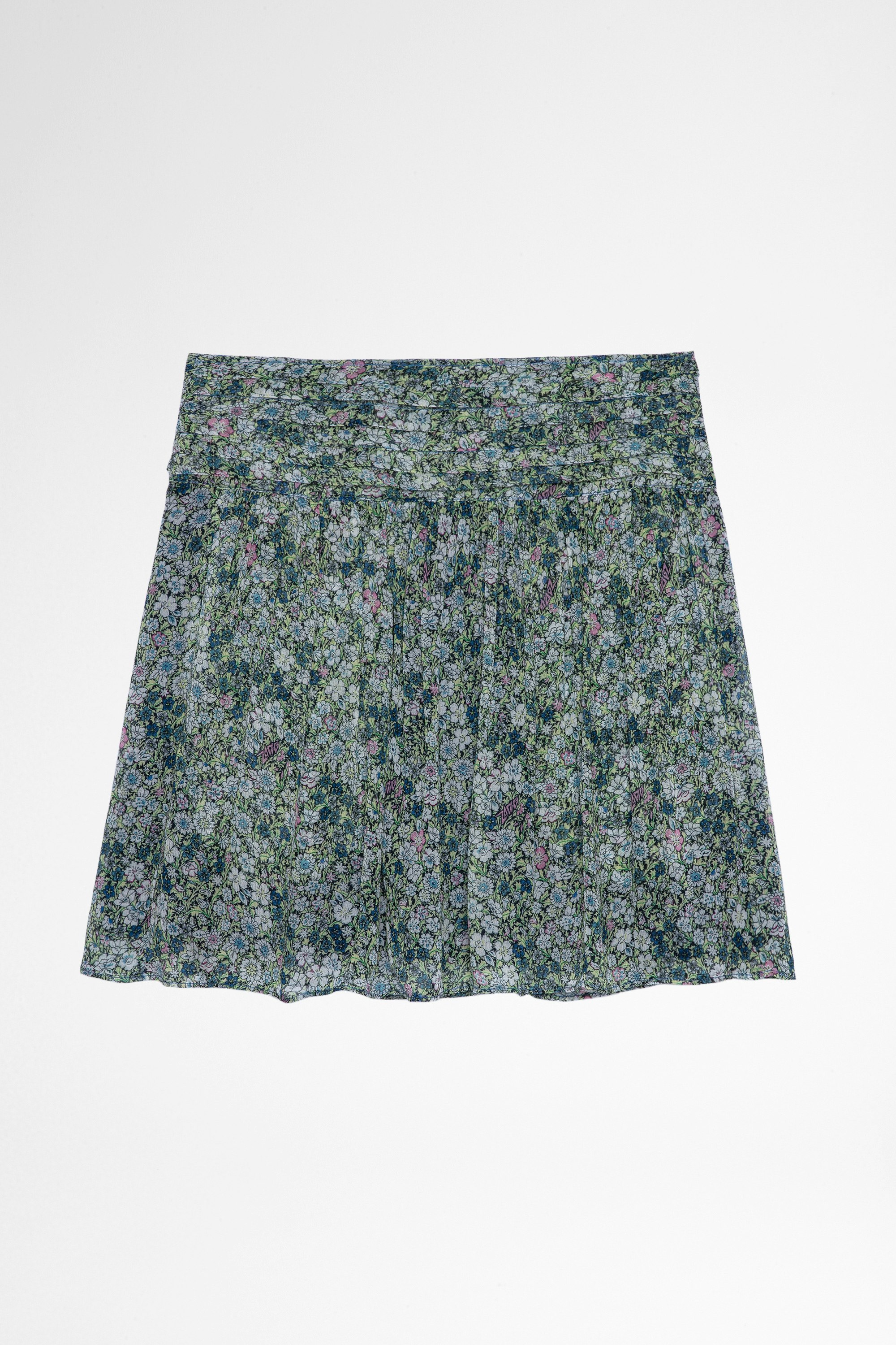 Javala スカート Women's short skirt with floral print