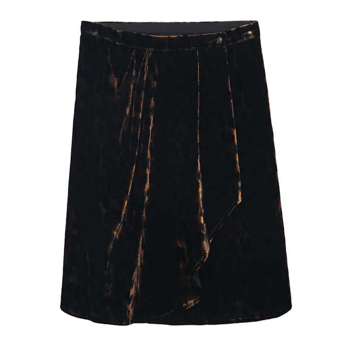 Image of Jerry Velvet Skirt