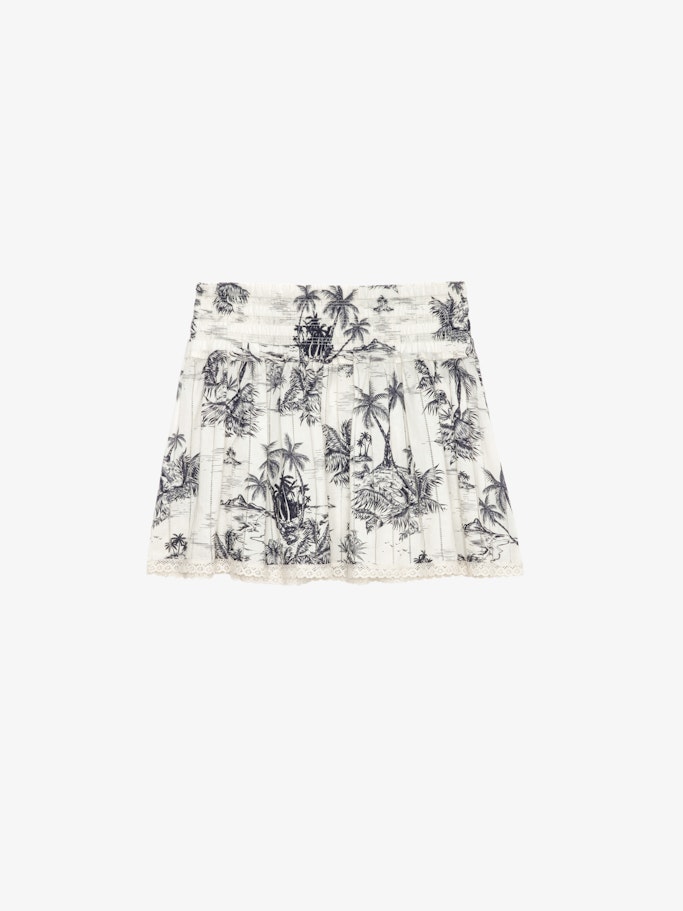 Jupe Jocky Ecru - Taille 38 - Femme - Zadig&Voltaire - Modalova