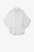Taro Satin Top - Women's white satin top.