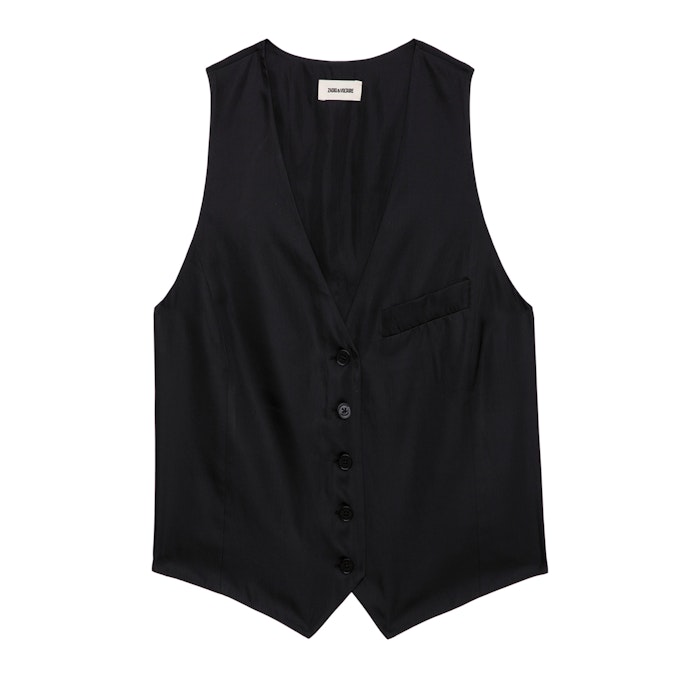 Gilet Emaux Satin - Taille XS - Zadig & Voltaire - Modalova