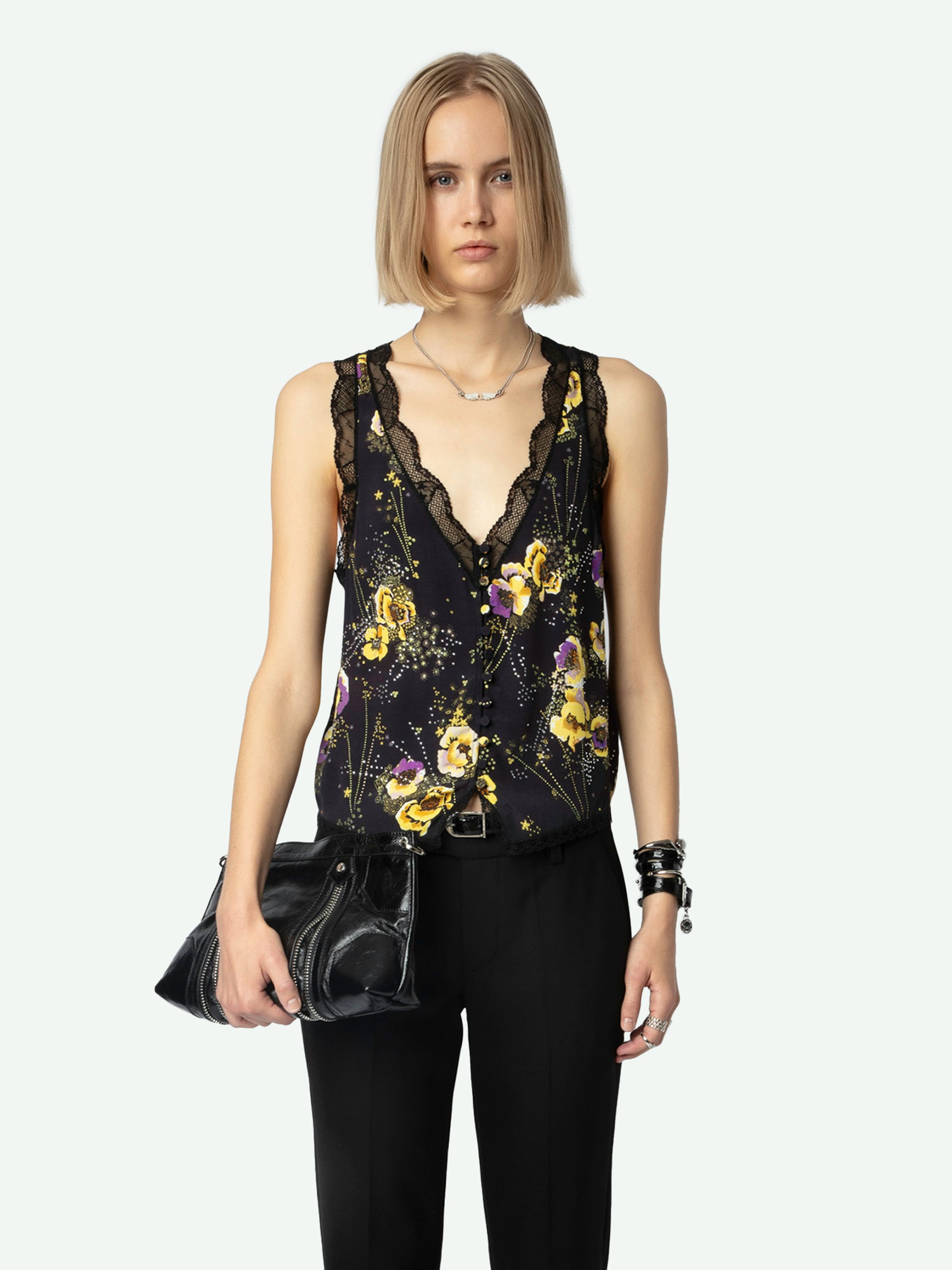 初売り初売り black top Top Em women Zadig&Voltaire | Sサイズ