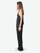 Tarys Satin Top - Satin tank top.