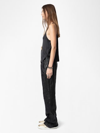 Tarys Satin Top - Satin tank top.