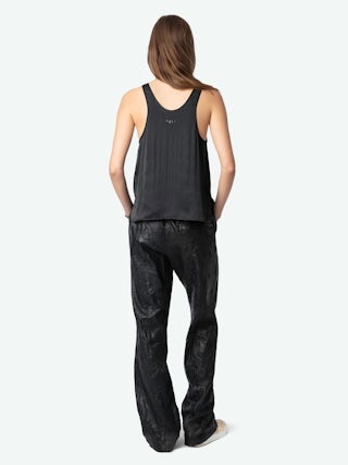 Tarys Satin Top - Satin tank top.