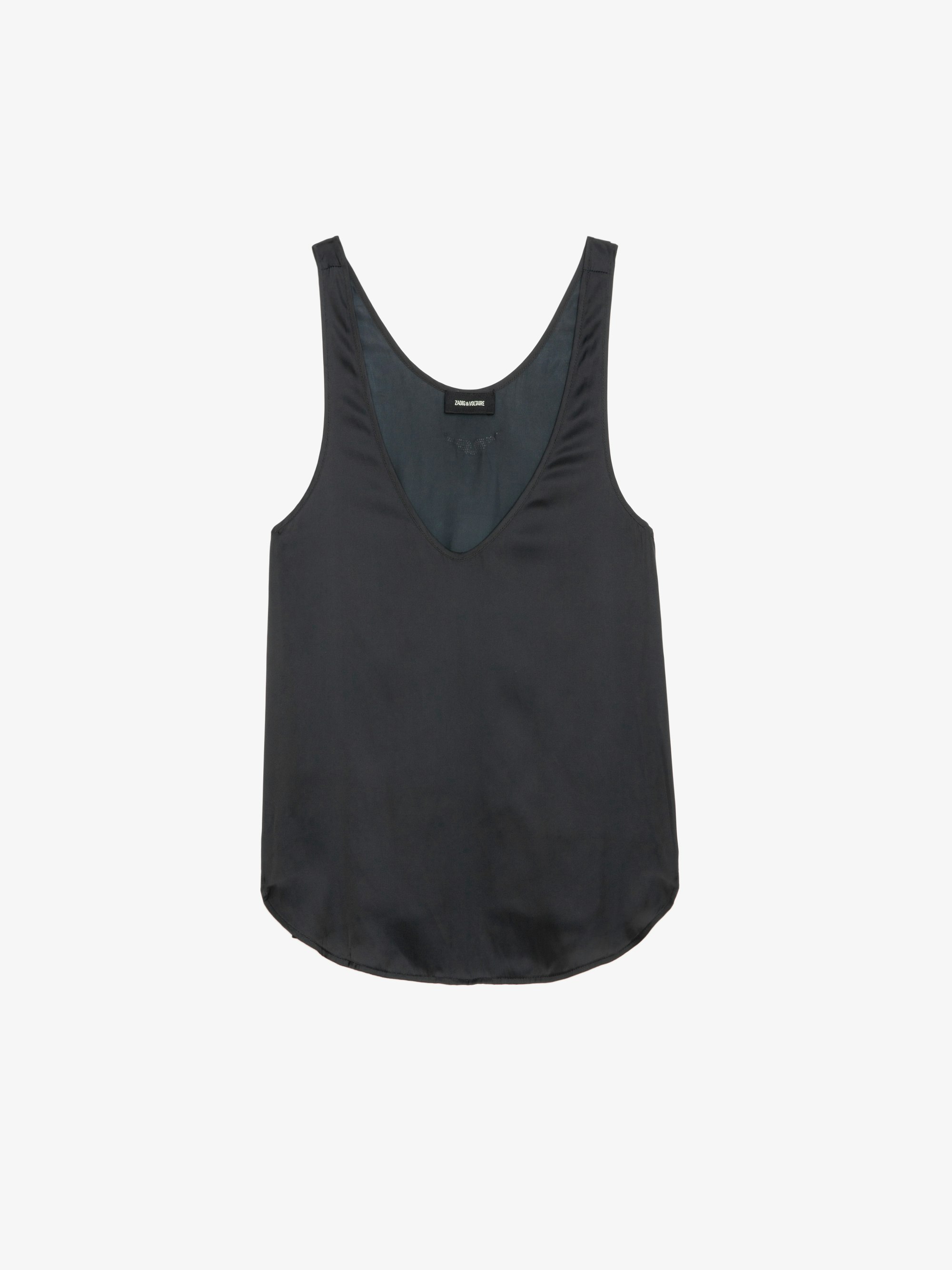 Tarys Satin Top top blue women | Zadig&Voltaire