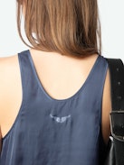 Top Tarys Satin - Top de tirantes de satén.